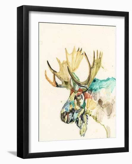 Hi Fi Wildlife IV-Jennifer Goldberger-Framed Art Print