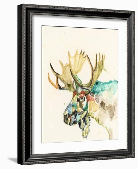 Hi Fi Wildlife IV-Jennifer Goldberger-Framed Art Print