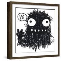 Hi Monster-Todd Goldman-Framed Giclee Print