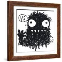 Hi Monster-Todd Goldman-Framed Giclee Print
