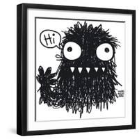 Hi Monster-Todd Goldman-Framed Giclee Print