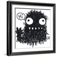 Hi Monster-Todd Goldman-Framed Giclee Print
