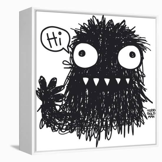 Hi Monster-Todd Goldman-Framed Stretched Canvas