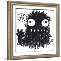 Hi Monster-Todd Goldman-Framed Art Print