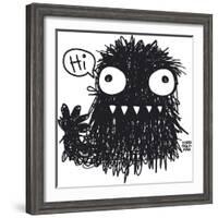 Hi Monster-Todd Goldman-Framed Art Print
