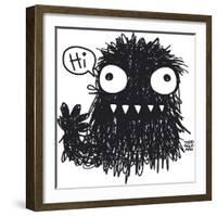 Hi Monster-Todd Goldman-Framed Art Print