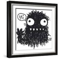 Hi Monster-Todd Goldman-Framed Art Print