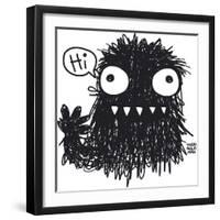 Hi Monster-Todd Goldman-Framed Art Print