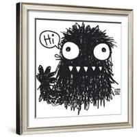 Hi Monster-Todd Goldman-Framed Art Print