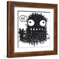 Hi Monster-Todd Goldman-Framed Art Print