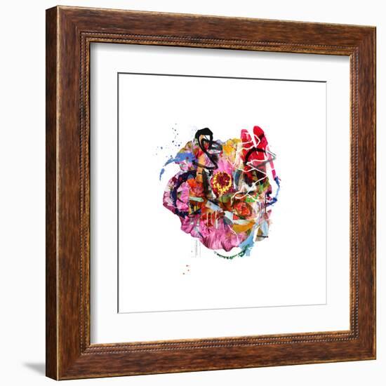 Hi-Alex Cherry-Framed Art Print