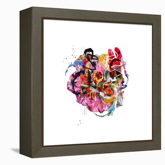 Hi-Alex Cherry-Framed Stretched Canvas