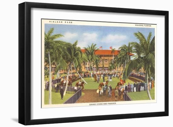 Hialeah Race Track, Florida-null-Framed Art Print