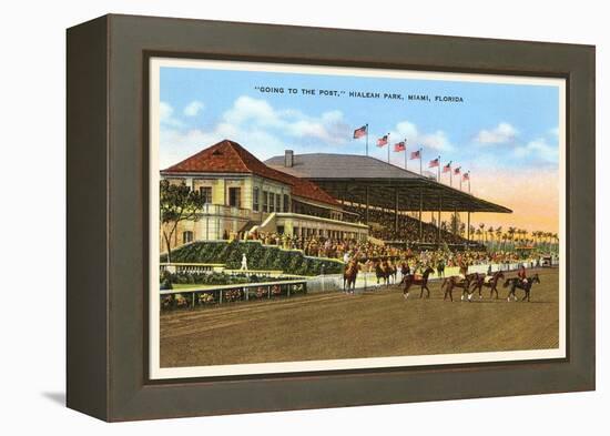 Hialeah Race Track, Miami, Florida-null-Framed Stretched Canvas