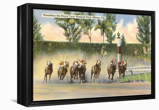 Hialeah Race Track, Miami, Florida-null-Framed Stretched Canvas