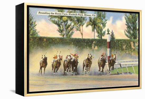 Hialeah Race Track, Miami, Florida-null-Framed Stretched Canvas