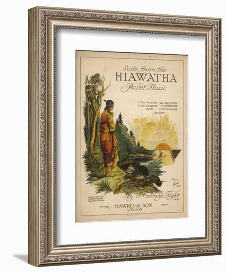 Hiawatha / Minnehaha-null-Framed Art Print