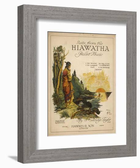 Hiawatha / Minnehaha-null-Framed Art Print