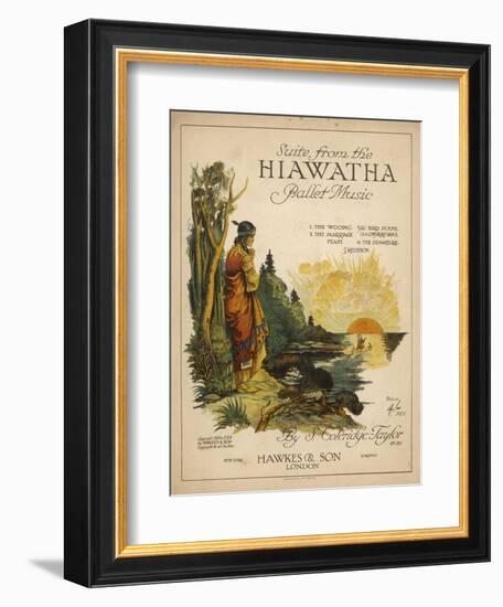 Hiawatha / Minnehaha-null-Framed Art Print