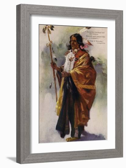 Hiawatha-Charles Marion Russell-Framed Giclee Print