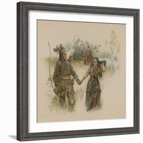 Hiawatha-Joseph Finnemore-Framed Giclee Print