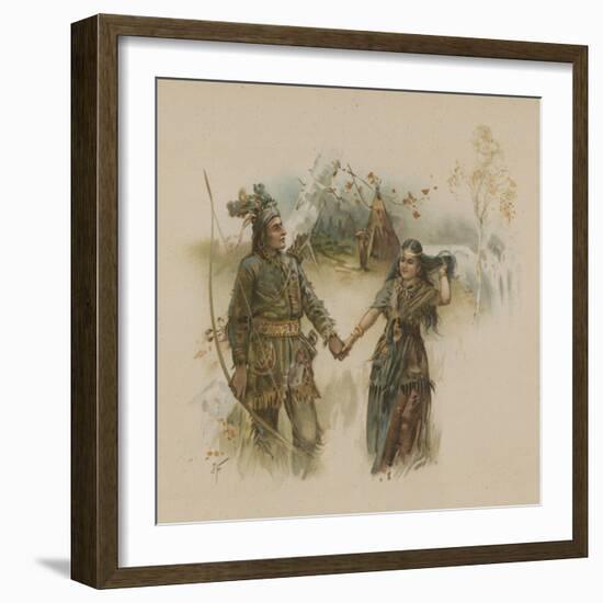 Hiawatha-Joseph Finnemore-Framed Giclee Print