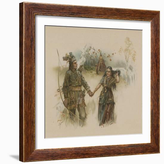 Hiawatha-Joseph Finnemore-Framed Giclee Print