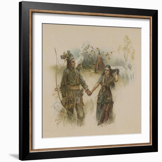 Hiawatha-Joseph Finnemore-Framed Giclee Print