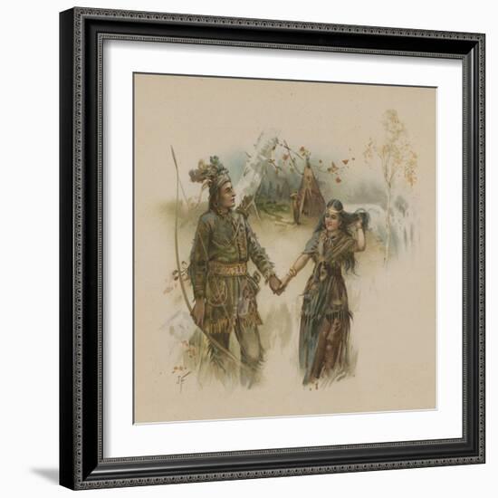 Hiawatha-Joseph Finnemore-Framed Giclee Print