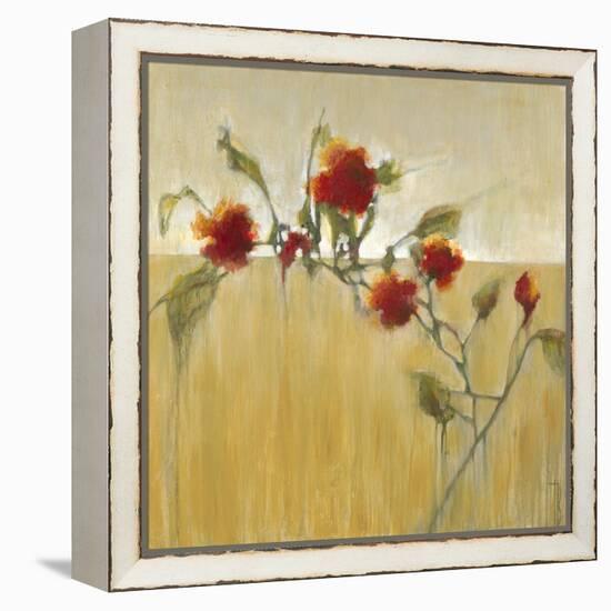 Hibiscus Blooms-Terri Burris-Framed Stretched Canvas