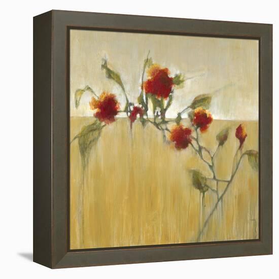 Hibiscus Blooms-Terri Burris-Framed Stretched Canvas