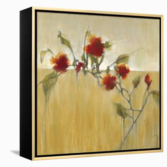 Hibiscus Blooms-Terri Burris-Framed Stretched Canvas