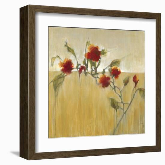 Hibiscus Blooms-Terri Burris-Framed Art Print