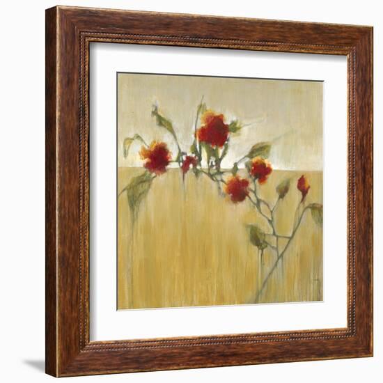 Hibiscus Blooms-Terri Burris-Framed Art Print