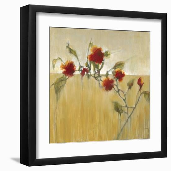 Hibiscus Blooms-Terri Burris-Framed Art Print