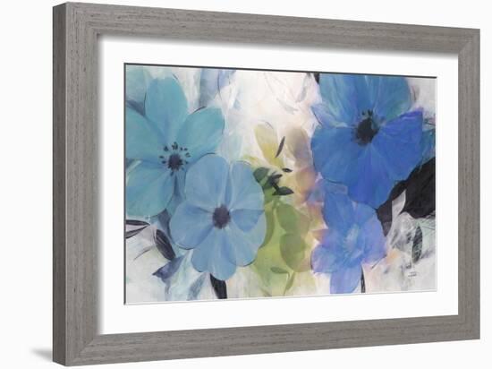 Hibiscus Blooms-Ivo Stoyanov-Framed Art Print