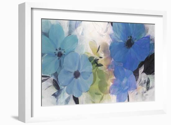 Hibiscus Blooms-Ivo Stoyanov-Framed Art Print