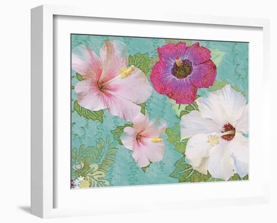 Hibiscus Flowers-Jeffrey Cadwallader-Framed Art Print