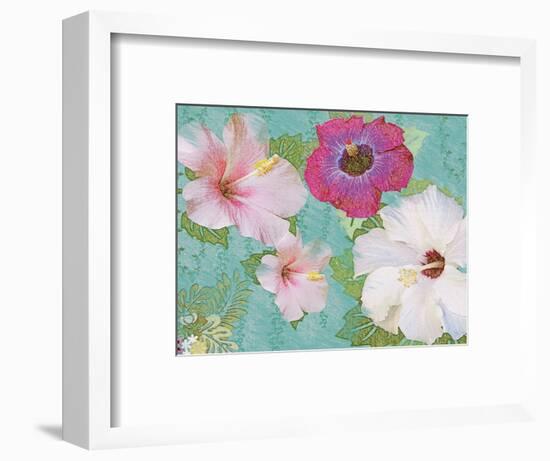 Hibiscus Flowers-Jeffrey Cadwallader-Framed Art Print