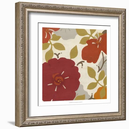 Hibiscus Fresco I-Erica J. Vess-Framed Art Print