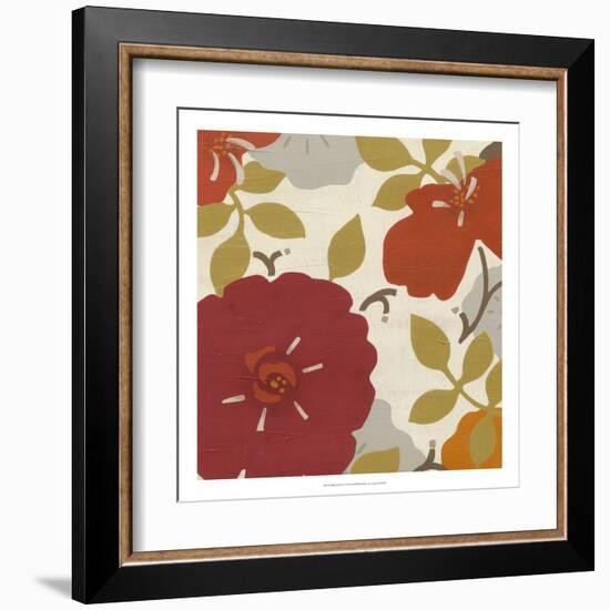 Hibiscus Fresco I-Erica J. Vess-Framed Art Print