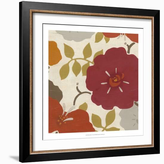 Hibiscus Fresco IV-Erica J. Vess-Framed Art Print