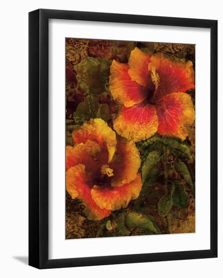 Hibiscus I-John Seba-Framed Art Print