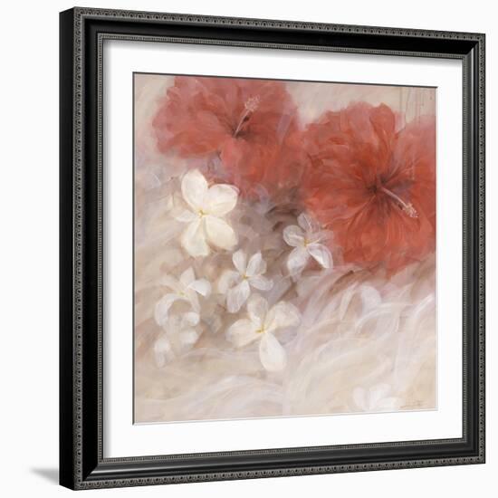 Hibiscus II-li bo-Framed Giclee Print