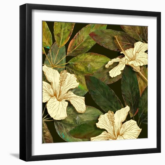 Hibiscus Leaves I-Patricia Pinto-Framed Art Print