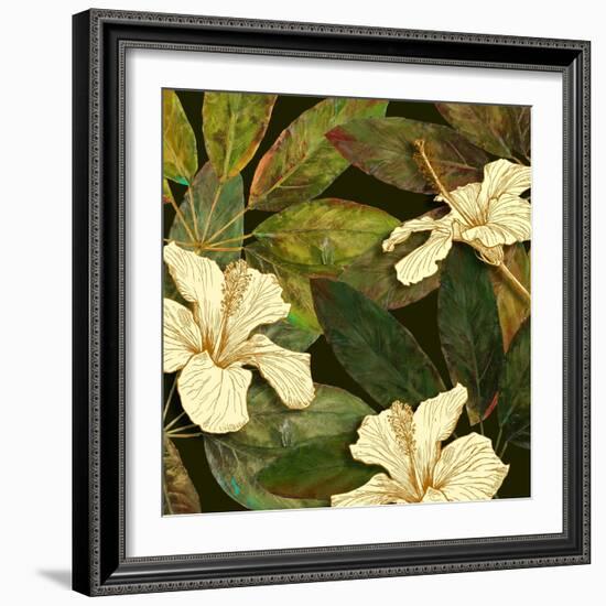 Hibiscus Leaves I-Patricia Pinto-Framed Art Print