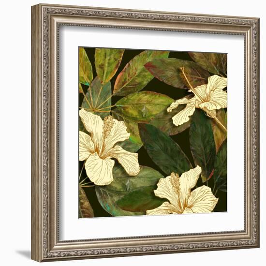 Hibiscus Leaves I-Patricia Pinto-Framed Art Print