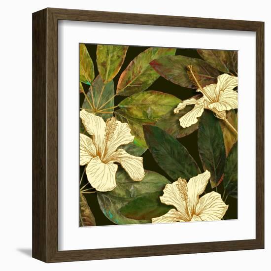 Hibiscus Leaves I-Patricia Pinto-Framed Art Print