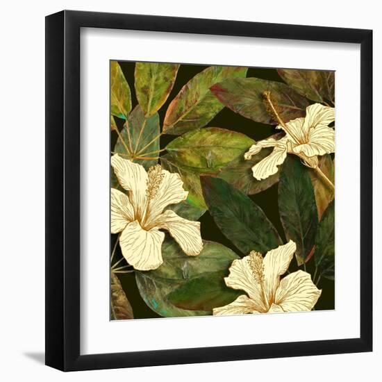 Hibiscus Leaves I-Patricia Pinto-Framed Art Print