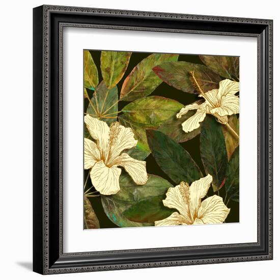 Hibiscus Leaves I-Patricia Pinto-Framed Art Print